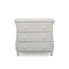 image:imageDelta Children Lancaster 3 Drawer Dresser with Changing Top and Interlocking Drawers  Greenguard Gold Certified Bianca WhiteBianca White
