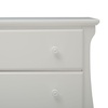 image:imageDelta Children Lancaster 3 Drawer Dresser with Changing Top and Interlocking Drawers  Greenguard Gold Certified Bianca WhiteBianca White