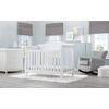 image:imageDelta Children Lancaster 3 Drawer Dresser with Changing Top and Interlocking Drawers  Greenguard Gold Certified Bianca WhiteBianca White