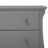 image:imageDelta Children Lancaster 3 Drawer Dresser with Changing Top and Interlocking Drawers  Greenguard Gold Certified Bianca WhiteGrey
