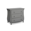 image:imageDelta Children Lancaster 3 Drawer Dresser with Changing Top and Interlocking Drawers  Greenguard Gold Certified Bianca WhiteGrey