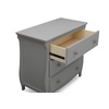 image:imageDelta Children Lancaster 3 Drawer Dresser with Changing Top and Interlocking Drawers  Greenguard Gold Certified Bianca WhiteGrey