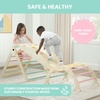 image:imageDelta Children Lil Climber Gym  Indoor Climbing GymJungle Gym for Kids  Montessori Toy with Reversible ArchRocking Chair Reversible Rock WallSlide Ramp and Pikler Triangle  for Toddlers 3