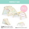 image:imageDelta Children Lil Climber Gym  Indoor Climbing GymJungle Gym for Kids  Montessori Toy with Reversible ArchRocking Chair Reversible Rock WallSlide Ramp and Pikler Triangle  for Toddlers 3