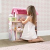 image:imageDelta Children Little Gem Dollhouse  3Story Dollhouse with 4 Rooms  Includes 16 Accessories  Fits 5inch Dolls  Pretend Play Dream Gift for Ages 3