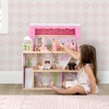 image:imageDelta Children Little Gem Dollhouse  3Story Dollhouse with 4 Rooms  Includes 16 Accessories  Fits 5inch Dolls  Pretend Play Dream Gift for Ages 3