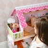 image:imageDelta Children Little Gem Dollhouse  3Story Dollhouse with 4 Rooms  Includes 16 Accessories  Fits 5inch Dolls  Pretend Play Dream Gift for Ages 3