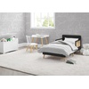 image:imageDelta Children Logan Wood Toddler Bed Greenguard Gold Certified Midnight GreyNaturalMidnight GreyNatural