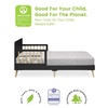 image:imageDelta Children Logan Wood Toddler Bed Greenguard Gold Certified Midnight GreyNaturalMidnight GreyNatural