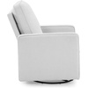 image:imageDelta Children Luna Nursery Swivel Glider  Greenguard Gold Certified and OekoTEX Standard 100 Fabric Dovetail GreyDovetail Grey