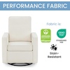 image:imageDelta Children Luna Nursery Swivel Glider  Greenguard Gold Certified and OekoTEX Standard 100 Fabric Dovetail GreyOatmeal