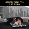 image:imageDelta Children Marvel Black Panther Cozee FlipOut Sofa with Memory Foam  2in1 Convertible Sofa to Lounger BlackBatman