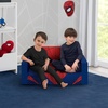 image:imageDelta Children Marvel Black Panther Cozee FlipOut Sofa with Memory Foam  2in1 Convertible Sofa to Lounger BlackSpiderMan