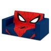 image:imageDelta Children Marvel Black Panther Cozee FlipOut Sofa with Memory Foam  2in1 Convertible Sofa to Lounger BlackSpiderMan