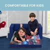 image:imageDelta Children Marvel Black Panther Cozee FlipOut Sofa with Memory Foam  2in1 Convertible Sofa to Lounger BlackSpiderMan