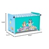 image:imageDelta Children Marvel Spidey and His Amazing Friends Toy Box with Retractable Fabric Top BlueBluey