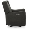 image:imageDelta Children Mercer Electronic Power Recliner and Swivel Glider with USB Port in LiveSmart Performance Fabric  Water Repellent amp Stain Resistant PearlDark Grey