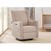 image:imageDelta Children Mercer Electronic Power Recliner and Swivel Glider with USB Port in LiveSmart Performance Fabric  Water Repellent amp Stain Resistant PearlSand