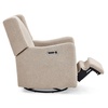 image:imageDelta Children Mercer Electronic Power Recliner and Swivel Glider with USB Port in LiveSmart Performance Fabric  Water Repellent amp Stain Resistant PearlSand