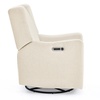 image:imageDelta Children Mercer Electronic Power Recliner and Swivel Glider with USB Port in LiveSmart Performance Fabric  Water Repellent amp Stain Resistant PearlShell