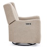 image:imageDelta Children Mercer Electronic Power Recliner and Swivel Glider with USB Port in LiveSmart Performance Fabric  Water Repellent amp Stain Resistant PearlSand