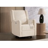 image:imageDelta Children Mercer Electronic Power Recliner and Swivel Glider with USB Port in LiveSmart Performance Fabric  Water Repellent amp Stain Resistant PearlShell