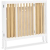 image:imageDelta Children Mia Portable Folding Mini Crib with 15Inch Mattress  Greenguard Gold Certified Bianca WhiteNaturalBianca WhiteNatural