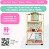 image:imageDelta Children Moveable Mansion Dollhouse  360Degree Play Dollhouse with Wheeled Base  Includes 16 Accessories  Fits 12inch Dolls  Pretend Play Dream Gift for Ages 3