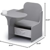 image:imageDelta Children MySize Chair Desk With Storage Bin GreyGrey