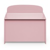 image:imageDelta Children MySize Deluxe Toy Box Dusty RoseDusty Rose