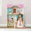 image:imageDelta Children MySize Dollhouse  Large 3Story Dollhouse with 7 Rooms Includes 12 Accessories  Fits 12inch Dolls  Pretend Play Dream Gift for Ages 3