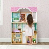 image:imageDelta Children MySize Dollhouse  Large 3Story Dollhouse with 7 Rooms Includes 12 Accessories  Fits 12inch Dolls  Pretend Play Dream Gift for Ages 3