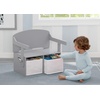 image:imageDelta Children MySize Kids Convertible Activity Bench  Greenguard Gold Certified Bianca WhiteGrey