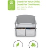 image:imageDelta Children MySize Kids Convertible Activity Bench  Greenguard Gold Certified Bianca WhiteGrey