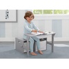 image:imageDelta Children MySize Kids Convertible Activity Bench  Greenguard Gold Certified Bianca WhiteGrey