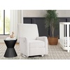 image:imageDelta Children Nest Nursery Swivel Recliner  Fabric is GREENGUARD Gold Certified and OekoTEX Standard 100  Upholstered in a Unique Chenille Yarn for Blanket Like Softness FogOyster
