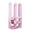 image:imageDelta Children Nursery Storage 24 Piece Set  Easy StorageOrganization Solution  Keeps Bedroom Nursery amp Closet Clean PinkPink