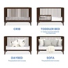 image:imageDelta Children Ollie 4in1 Convertible Crib  Greenguard Gold Certified Walnut EspressoWalnut Espresso