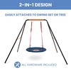 image:imageDelta Children PAW Patrol 40Inch Saucer Swing for Kids  Attaches to Swing Sets or Trees  Includes All Necessary Hanging Hardware amp Rope