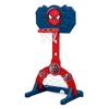image:imageDelta Children PAW Patrol 4in1 Sports Center  Adjustable Easy Score Basketball Hoop SoccerHockey Net and Golf Game BlueMarvel Spiderman