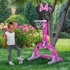 image:imageDelta Children PAW Patrol 4in1 Sports Center  Adjustable Easy Score Basketball Hoop SoccerHockey Net and Golf Game BlueMinnie Mouse