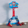 image:imageDelta Children PAW Patrol 4in1 Sports Center  Adjustable Easy Score Basketball Hoop SoccerHockey Net and Golf Game BluePaw Patrol