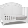 image:imageDelta Children Perry 6in1 Convertible Crib  Greenguard Gold Certified Moonstruck GreyBianca White