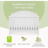 image:imageDelta Children Perry 6in1 Convertible Crib  Greenguard Gold Certified Moonstruck GreyBianca White