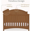 image:imageDelta Children Perry 6in1 Convertible Crib  Greenguard Gold Certified Moonstruck GreyChestnut