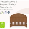 image:imageDelta Children Perry 6in1 Convertible Crib  Greenguard Gold Certified Moonstruck GreyChestnut