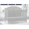 image:imageDelta Children Perry 6in1 Convertible Crib  Greenguard Gold Certified Moonstruck GreyMoonstruck Grey