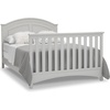 image:imageDelta Children Perry 6in1 Convertible Crib  Greenguard Gold Certified Moonstruck GreyMoonstruck Grey