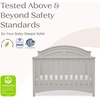 image:imageDelta Children Perry 6in1 Convertible Crib  Greenguard Gold Certified Moonstruck GreyMoonstruck Grey