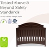 image:imageDelta Children Perry 6in1 Convertible Crib  Greenguard Gold Certified Moonstruck GreyWalnut Espresso